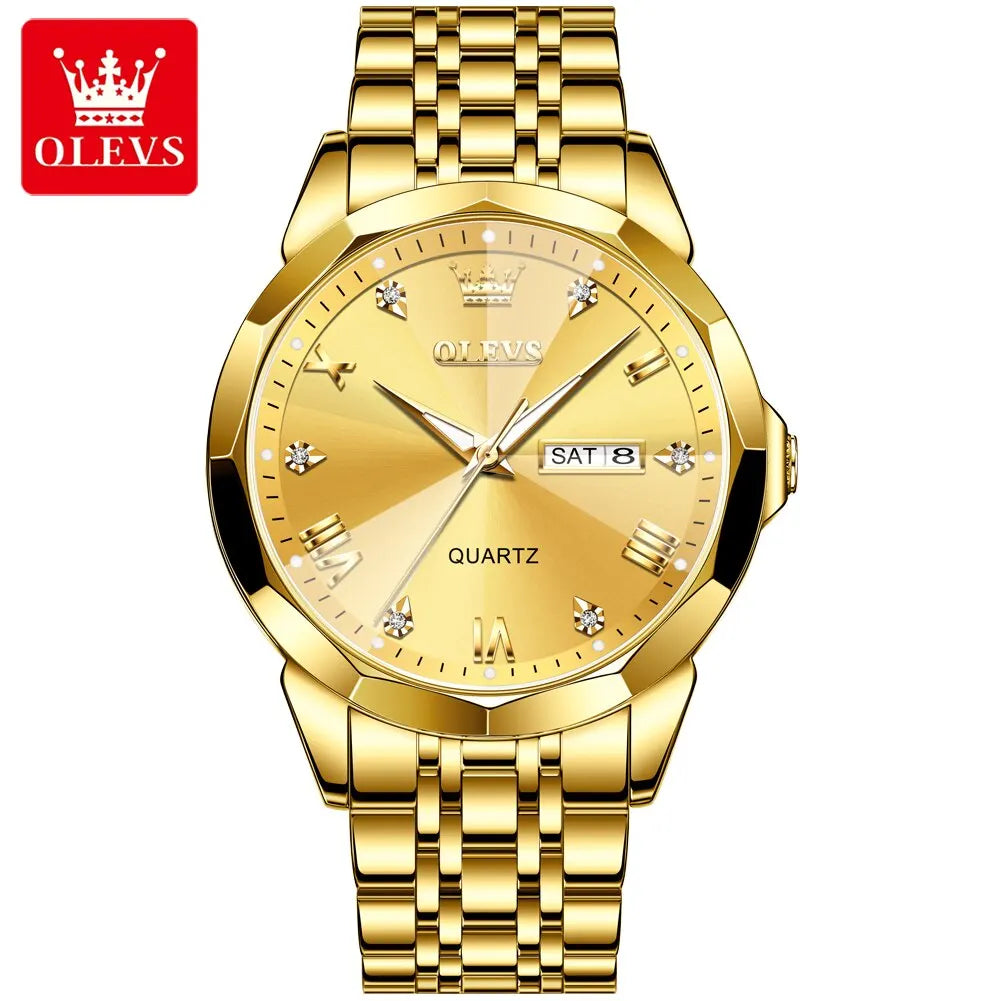 OLEVS® Reloj Cuarzo de Lujo