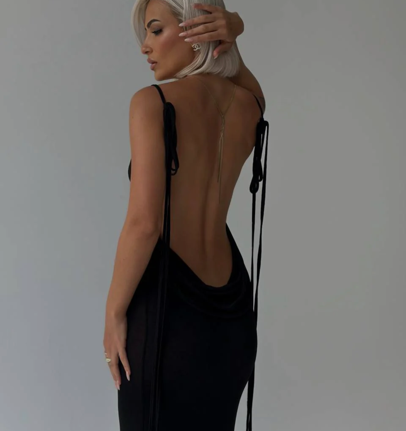 Vestido Largo sin espalda Serenity®