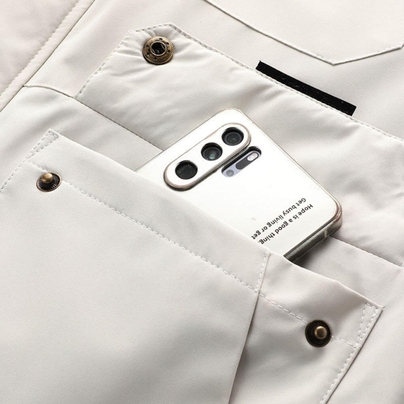 Chaqueta impermeable para exteriores