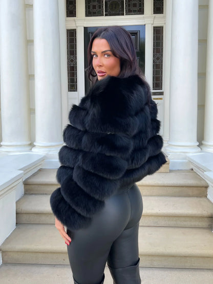 Chaqueta de piel Tiana Elegance